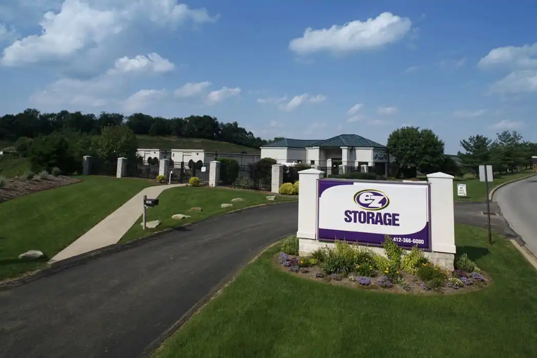 exterior view of EZ Storage facility in Ross Township