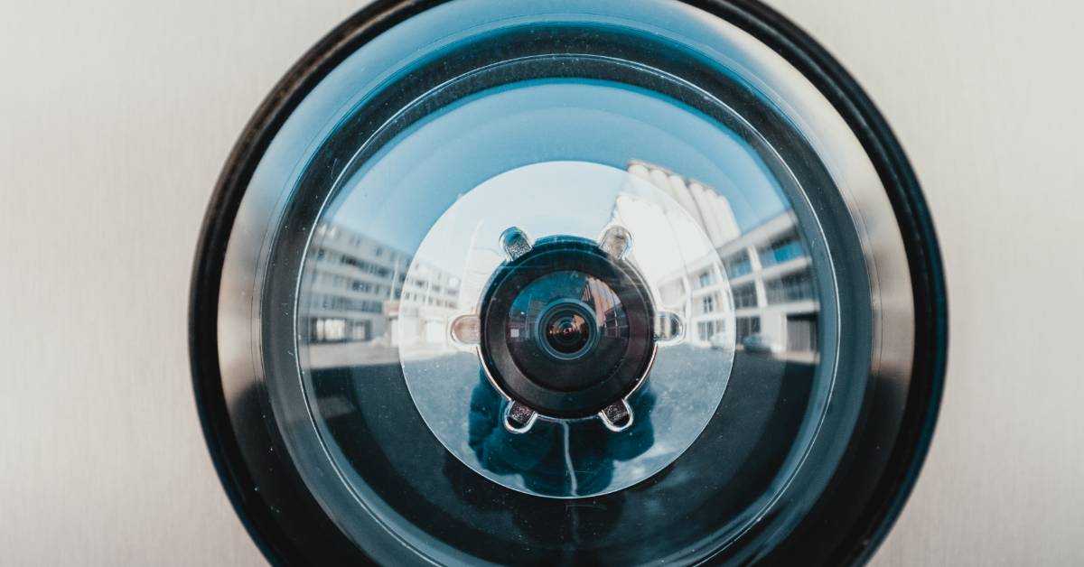 Close-up of camera lens